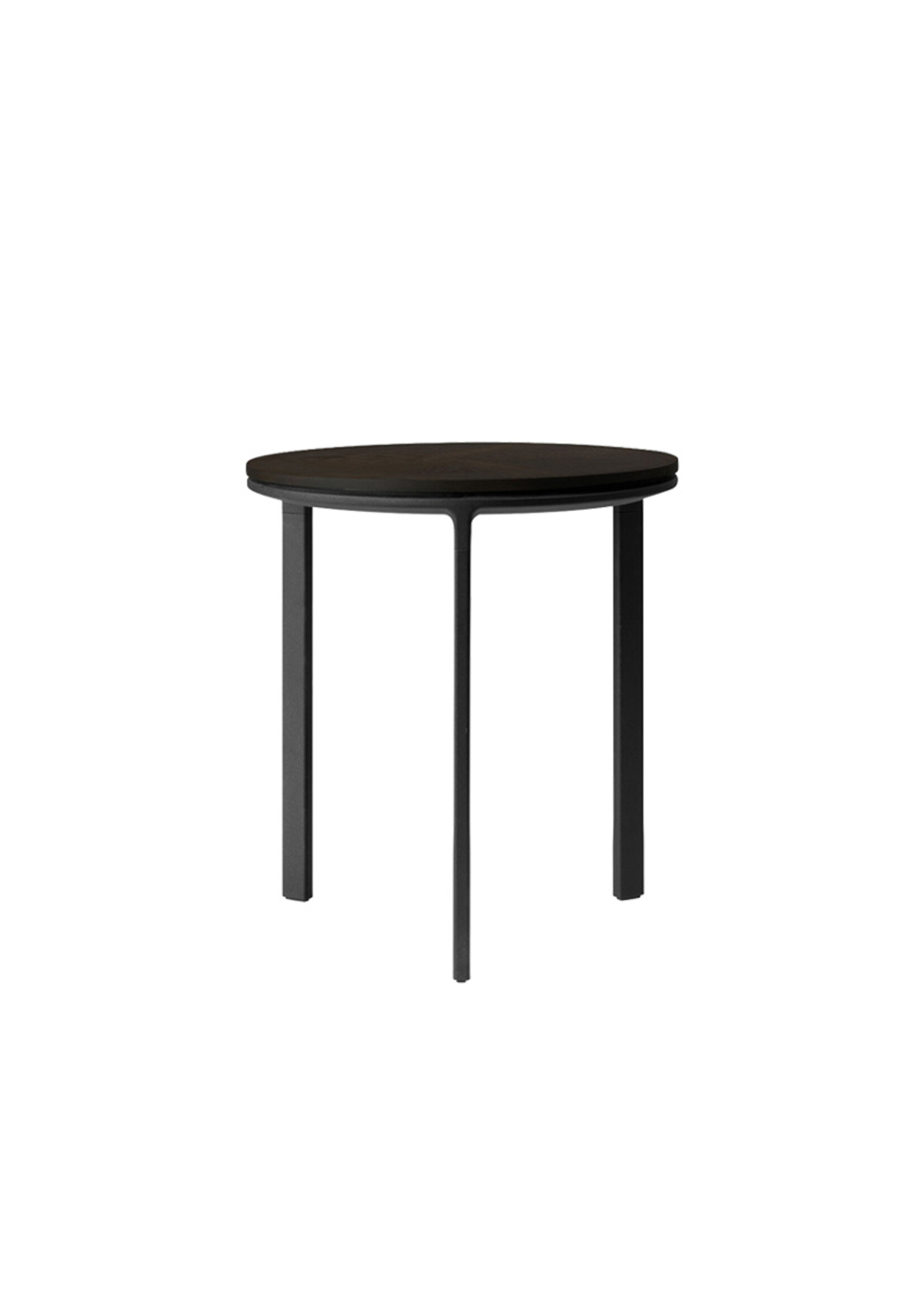 Vipp Vipp 421 Side Table Dark Oak Veneer Ø 40 cm