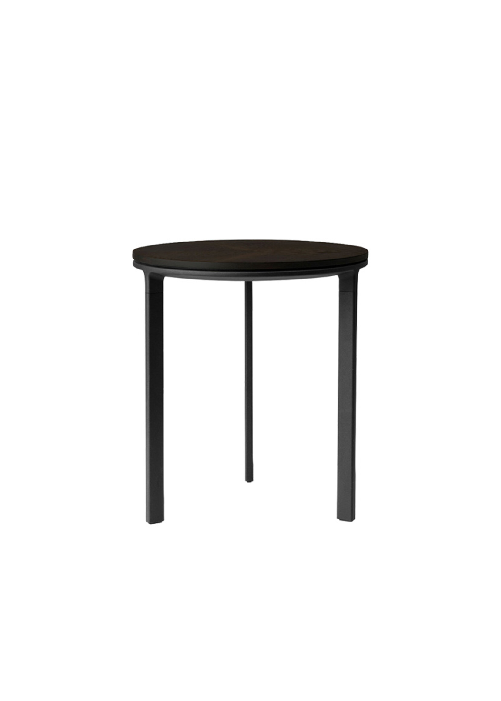 Vipp Vipp 421 Side Table Dark Oak Veneer Ø 40 cm