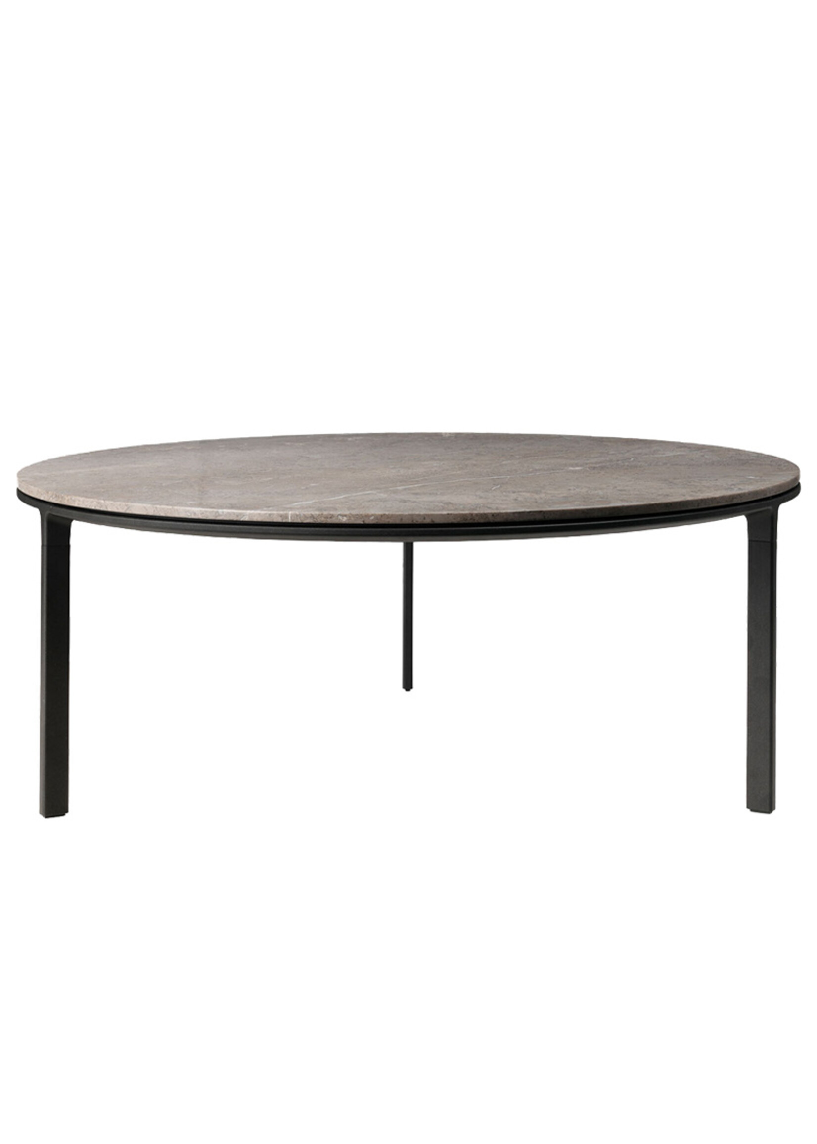 Vipp Vipp 425 Coffee Table Light Grey Marble Ø 90 cm