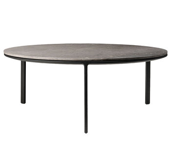 Vipp Coffee Table Light Grey Marble Ø 90 cm