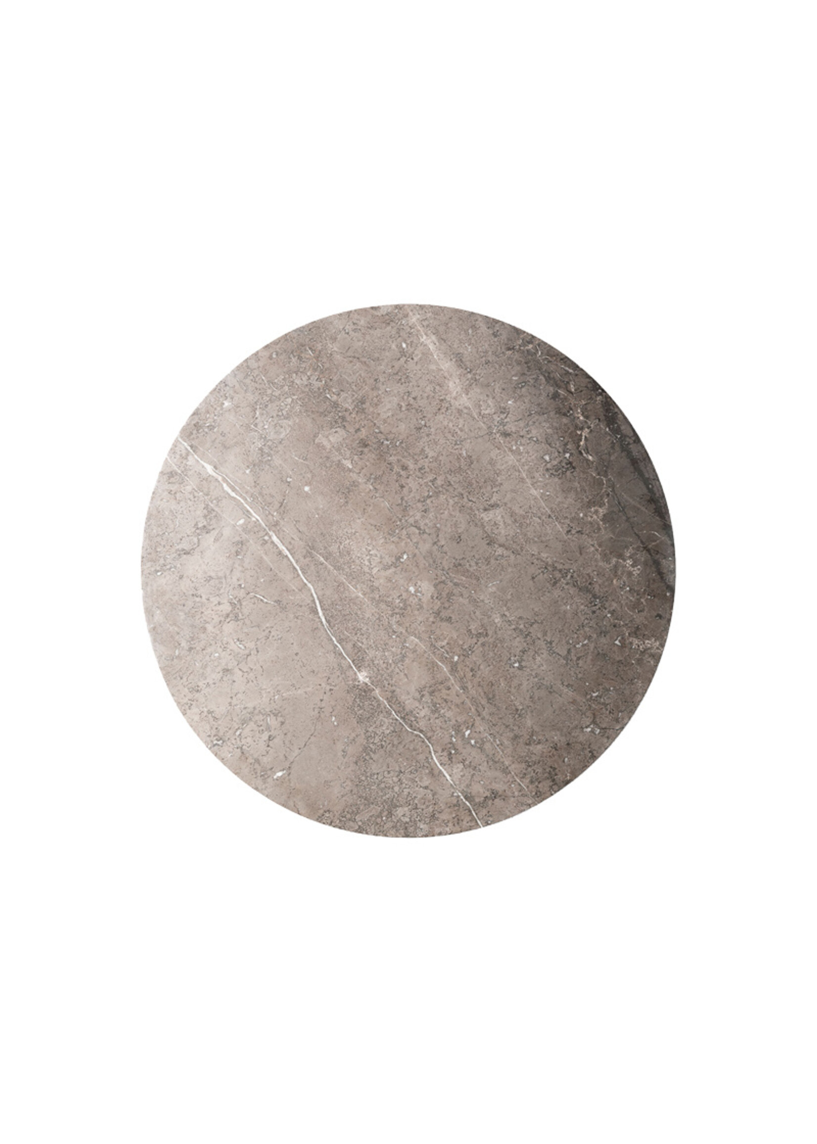 Vipp Vipp 425 Coffee Table Light Grey Marble Ø 90 cm