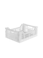 Aykasa Midi - Folding Crate - White