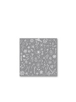 PPD Paper Napkins Pure Flower Grey 33/33