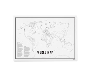 Wijck Poster World Map 21/30