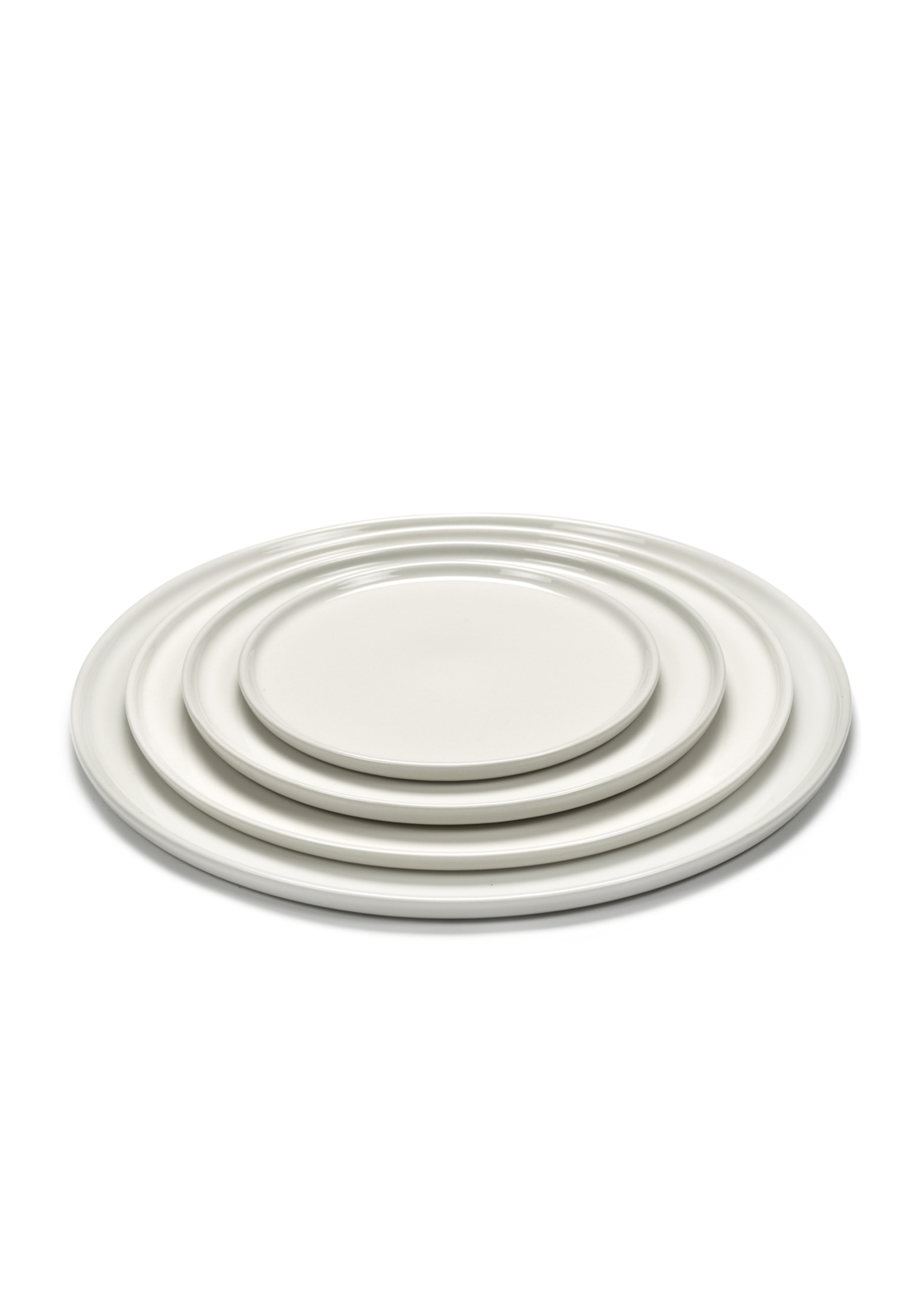 Serax Cena - Low Plate - Ivory - D22