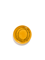 Serax Feast - Laag Bord - Sunny Yellow Swirl Dots Zwart - D22,5