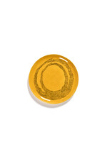 Serax Feast - Laag Bord - Sunny Yellow Swirl Dots Zwart - D26