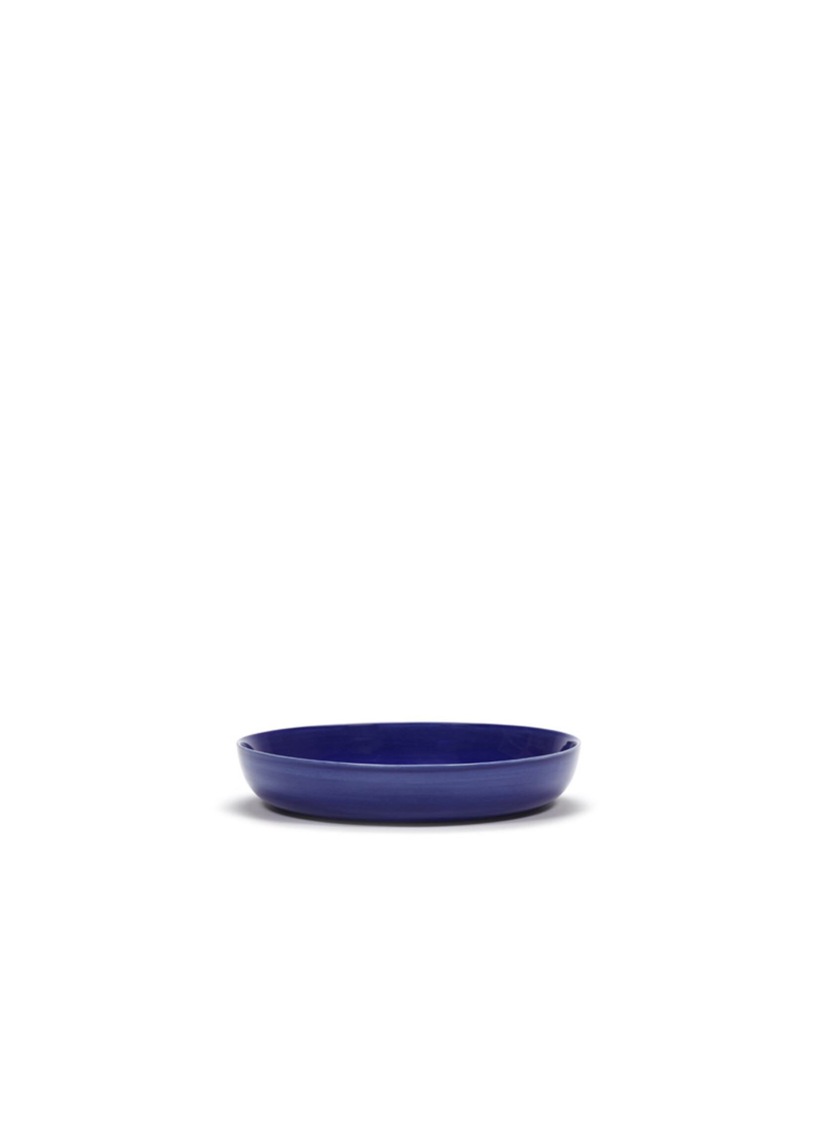 Serax Feast Hoog Bord Lapis Lazuli Stripes wit 22 cm