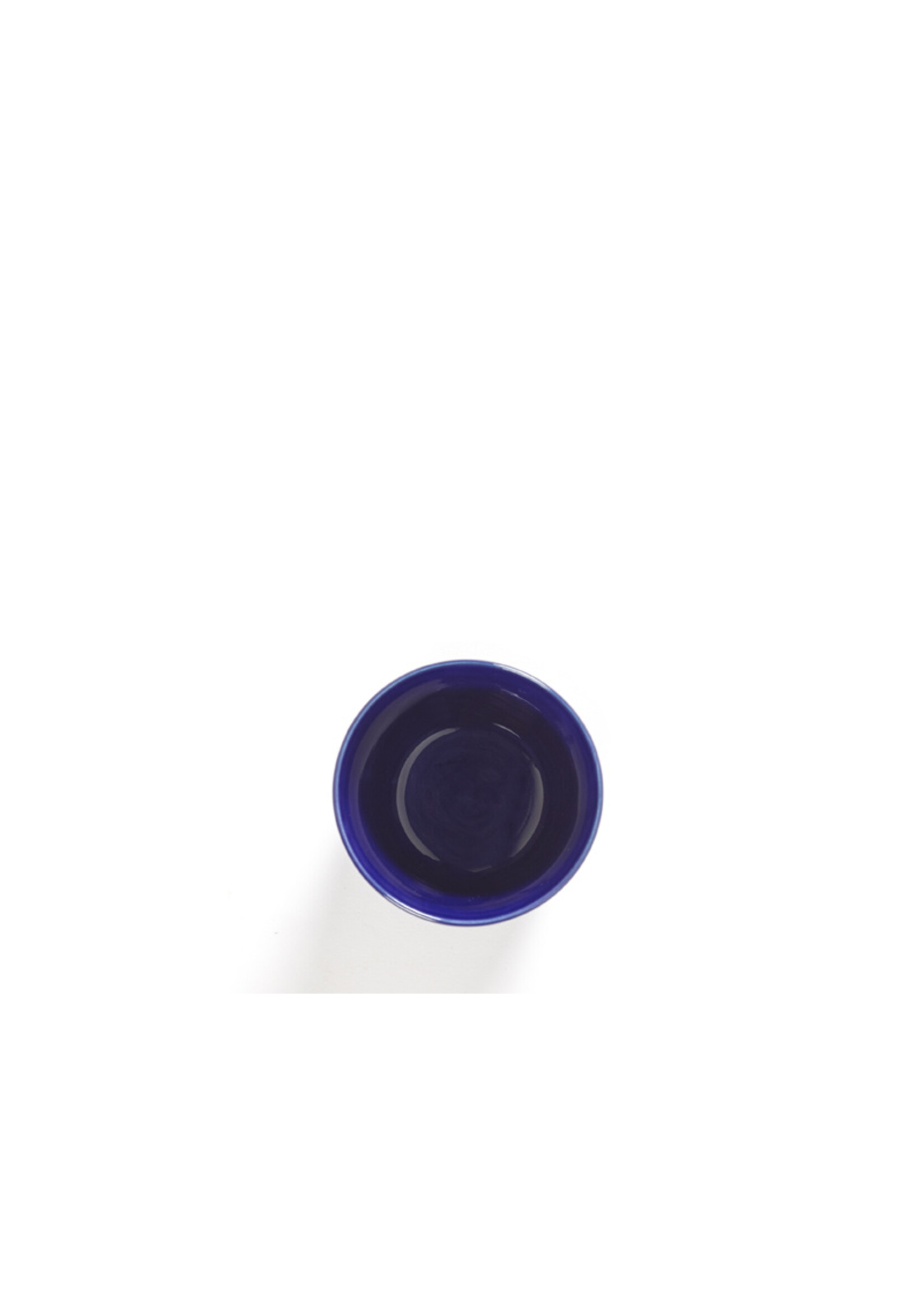 Serax Feast - Theekop - Lapis Lazuli Swirl Stripes Wit - 33 cl