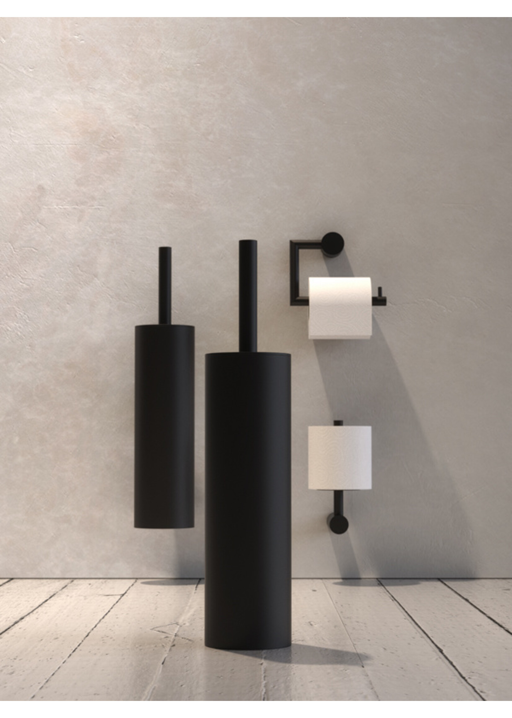 Frost Denmark Nova - Toilet Roll Holder - Matte Black