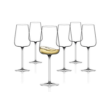 Italesse Etoilé Blanc Wijn/Champagneglas 57 cl 6 pcs.