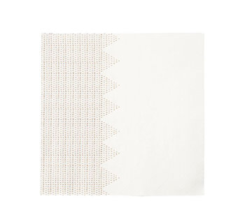 House Doctor Paper Napkins Hill Gold 40/40