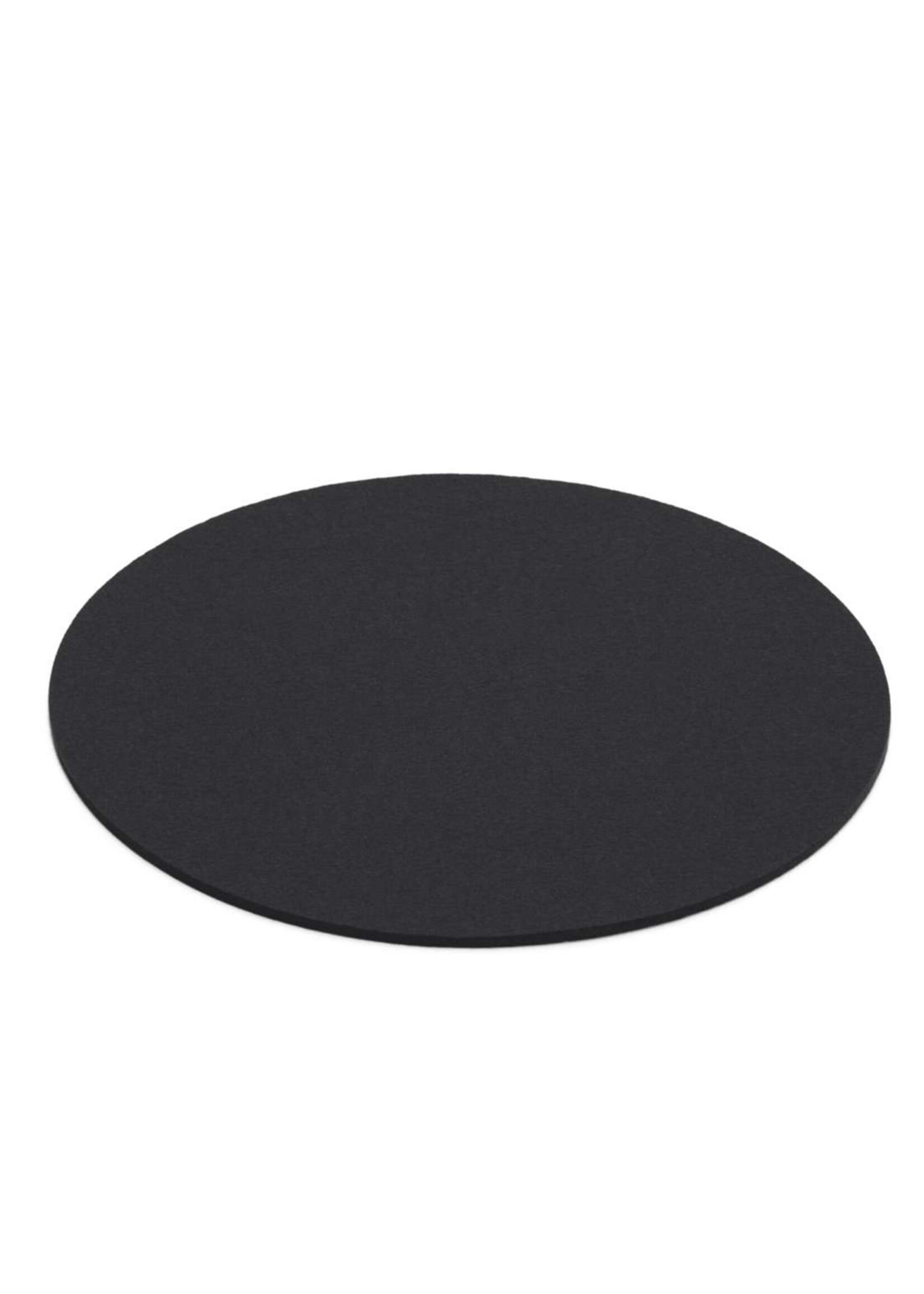 Hey-Sign Placemat Round Black