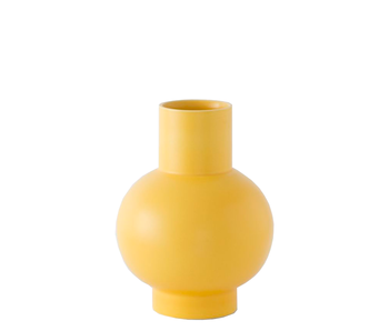 Raawii Strøm Vase Large Freesia Yellow 24 cm