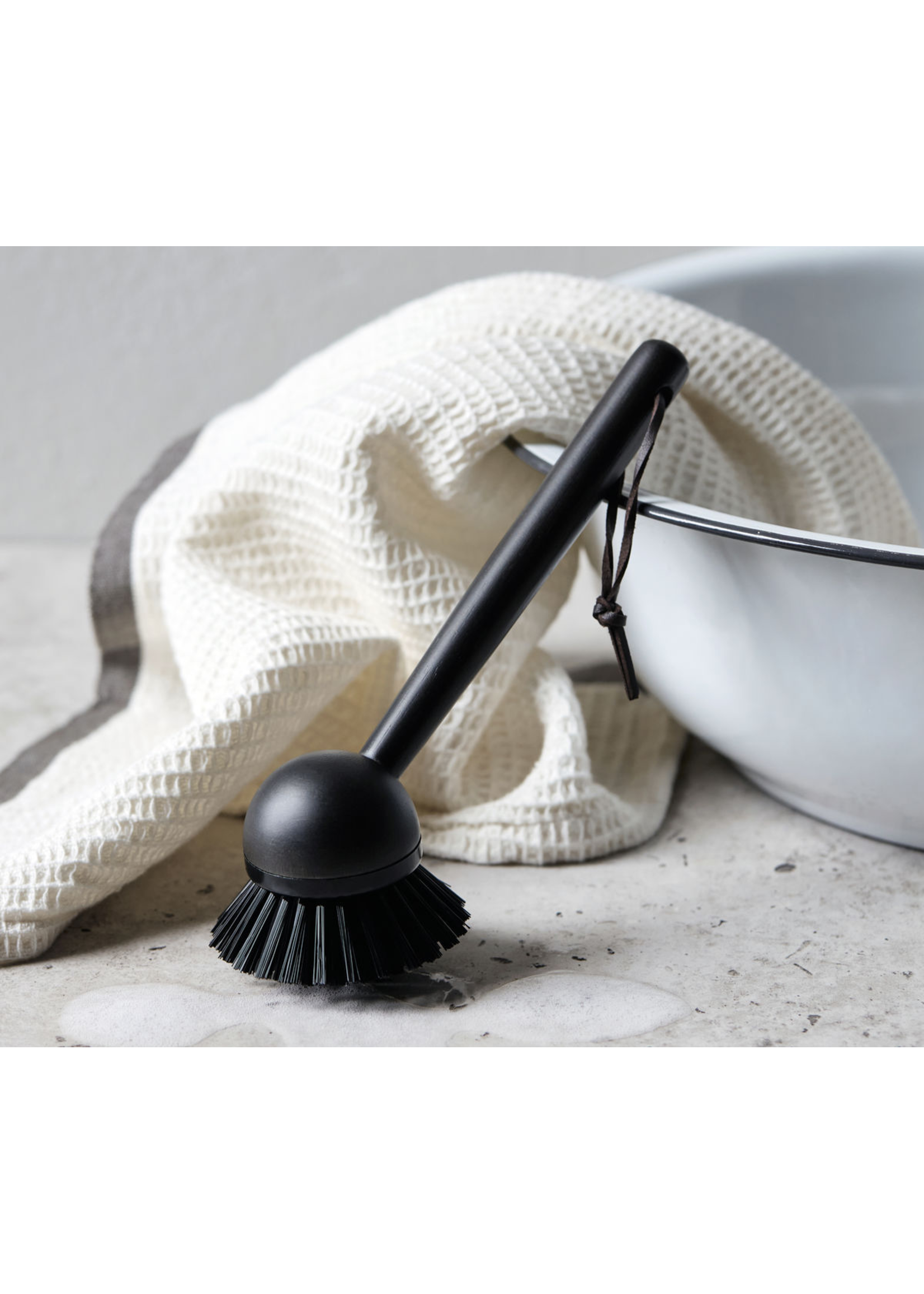 Meraki Dish Washing Brush - Stained Black