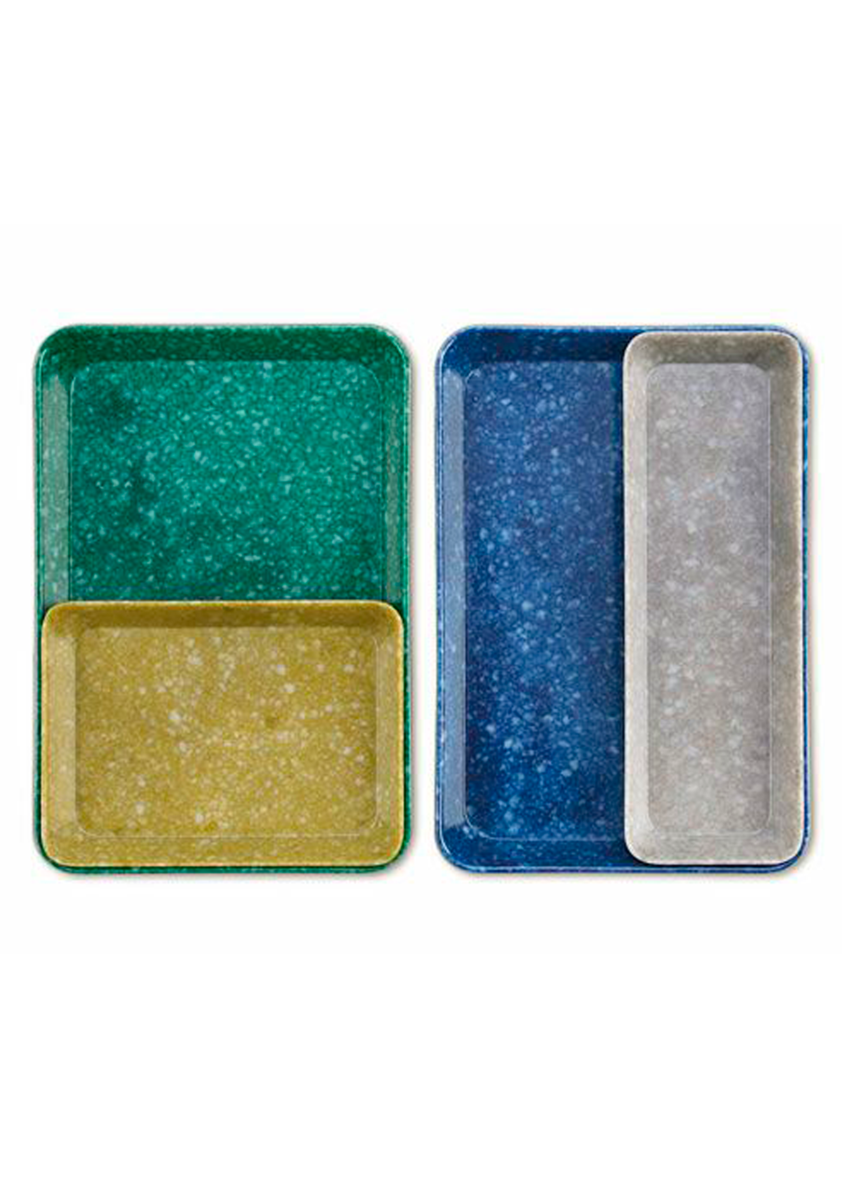 Melamine M Tray - Melamine - Dark Green - 23/16