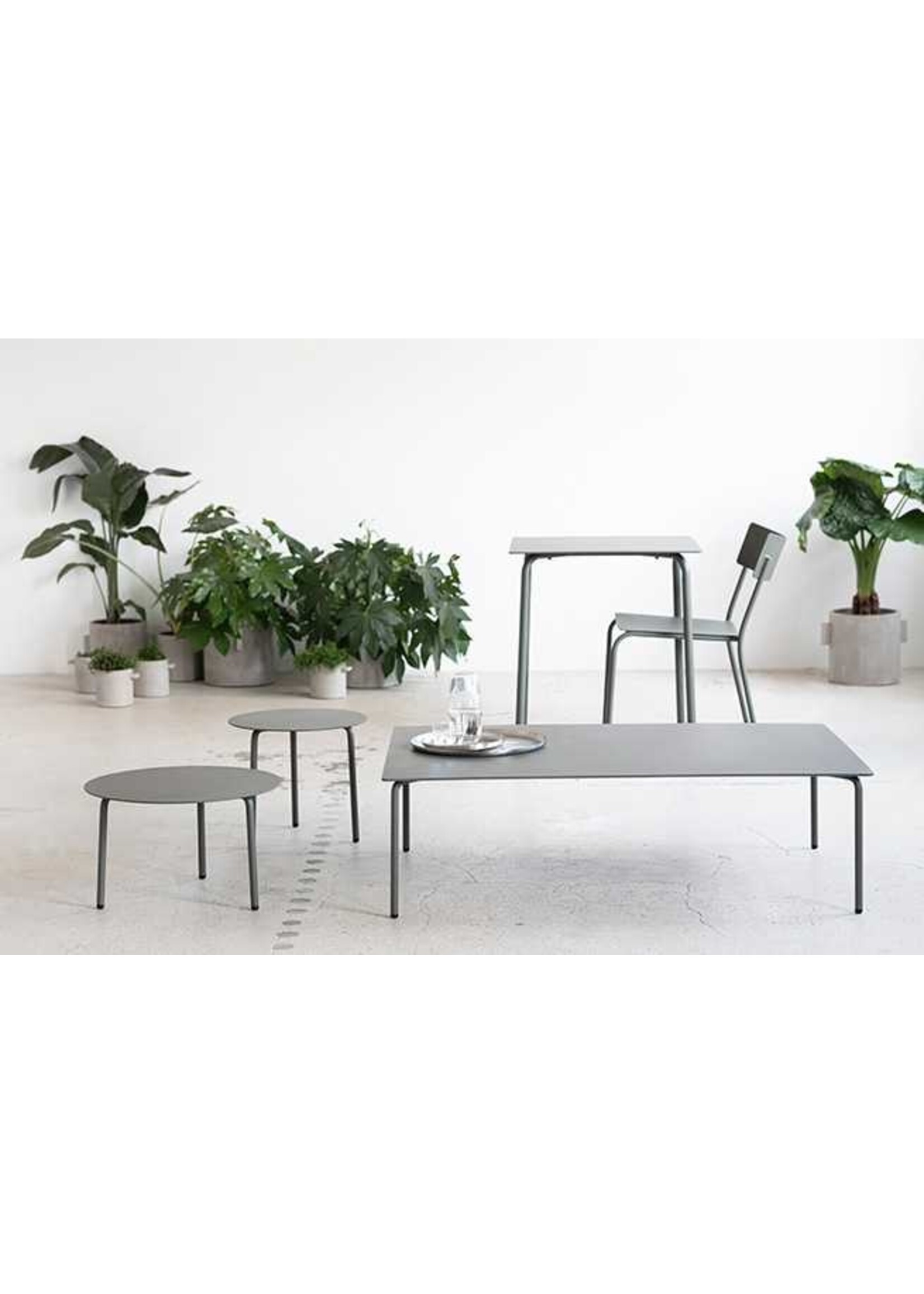 Serax August - Outdoor - Low Table - Eucalyptus Green - 120/80