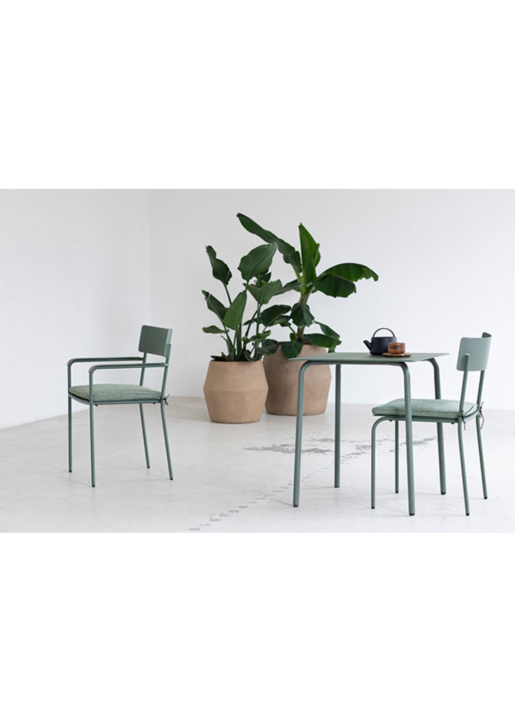 Serax August - Outdoor - Cushion - Chair - Eucalyptus Green