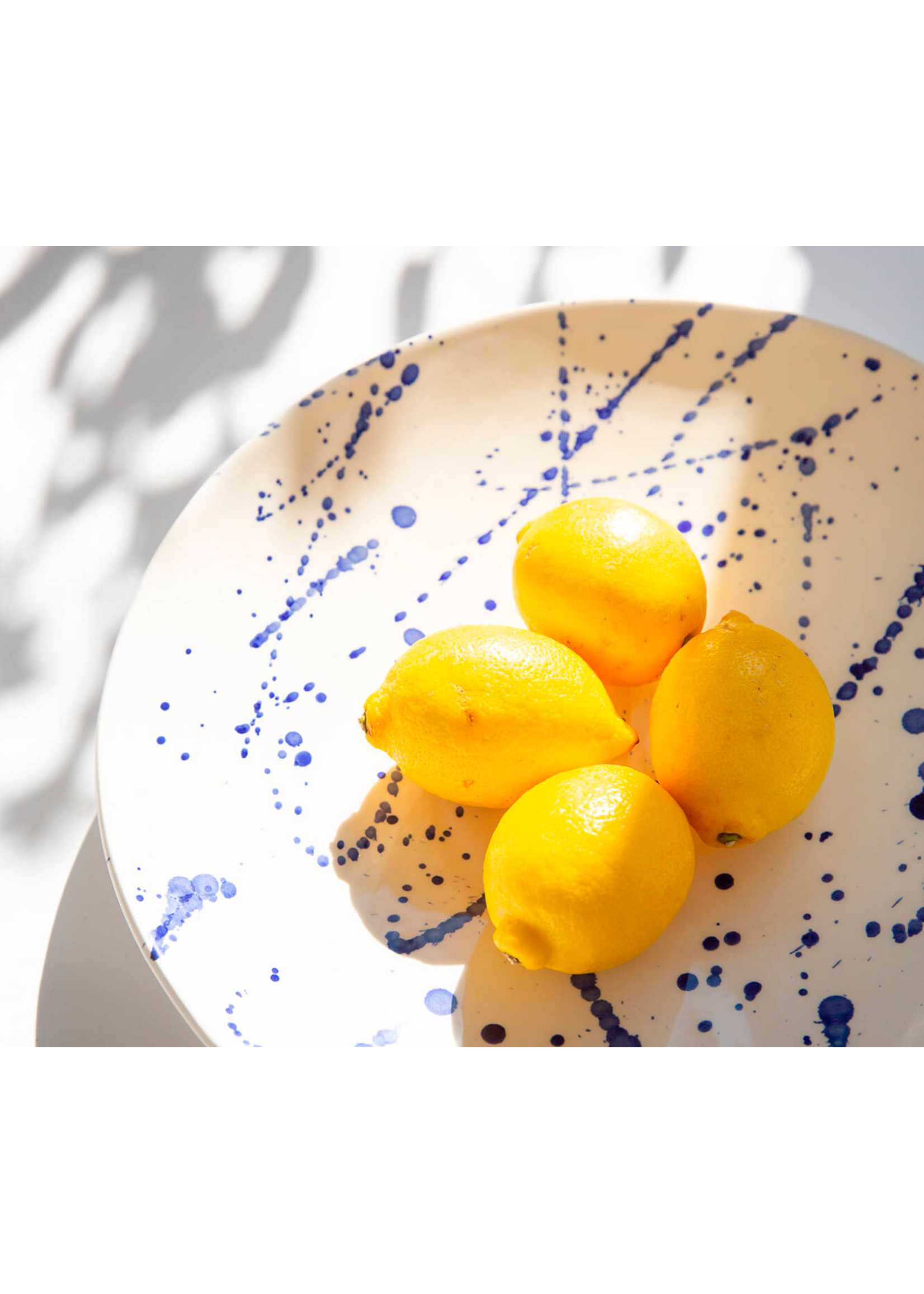 Val Pottery Fruit Feast - Bowl - Yellow Splash - D35
