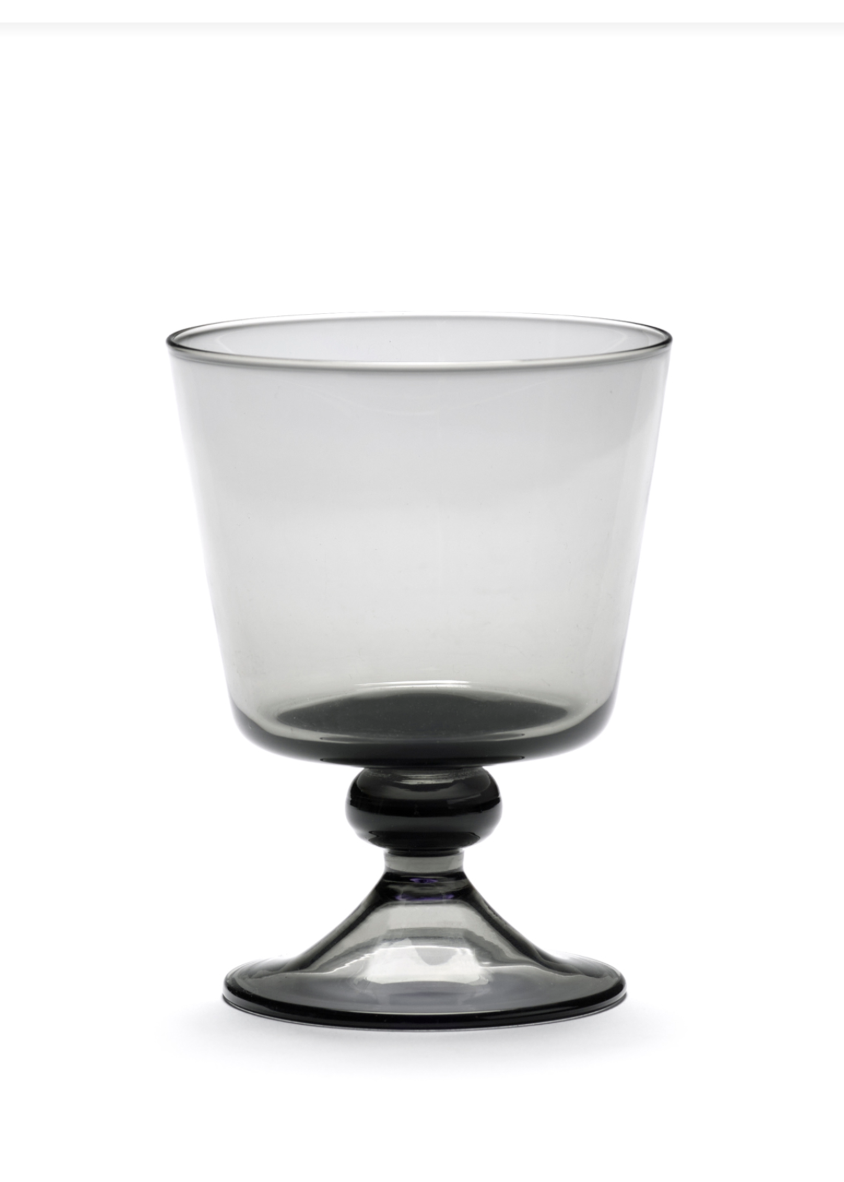 Serax La Mère - White  Wine Glass - Smokey Grey
