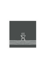 PPD Paper Napkins - Pure BBQ Anthracite - 33/33