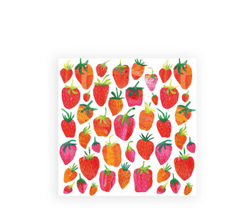 PPD Strawberry Collage Napkin 33/33