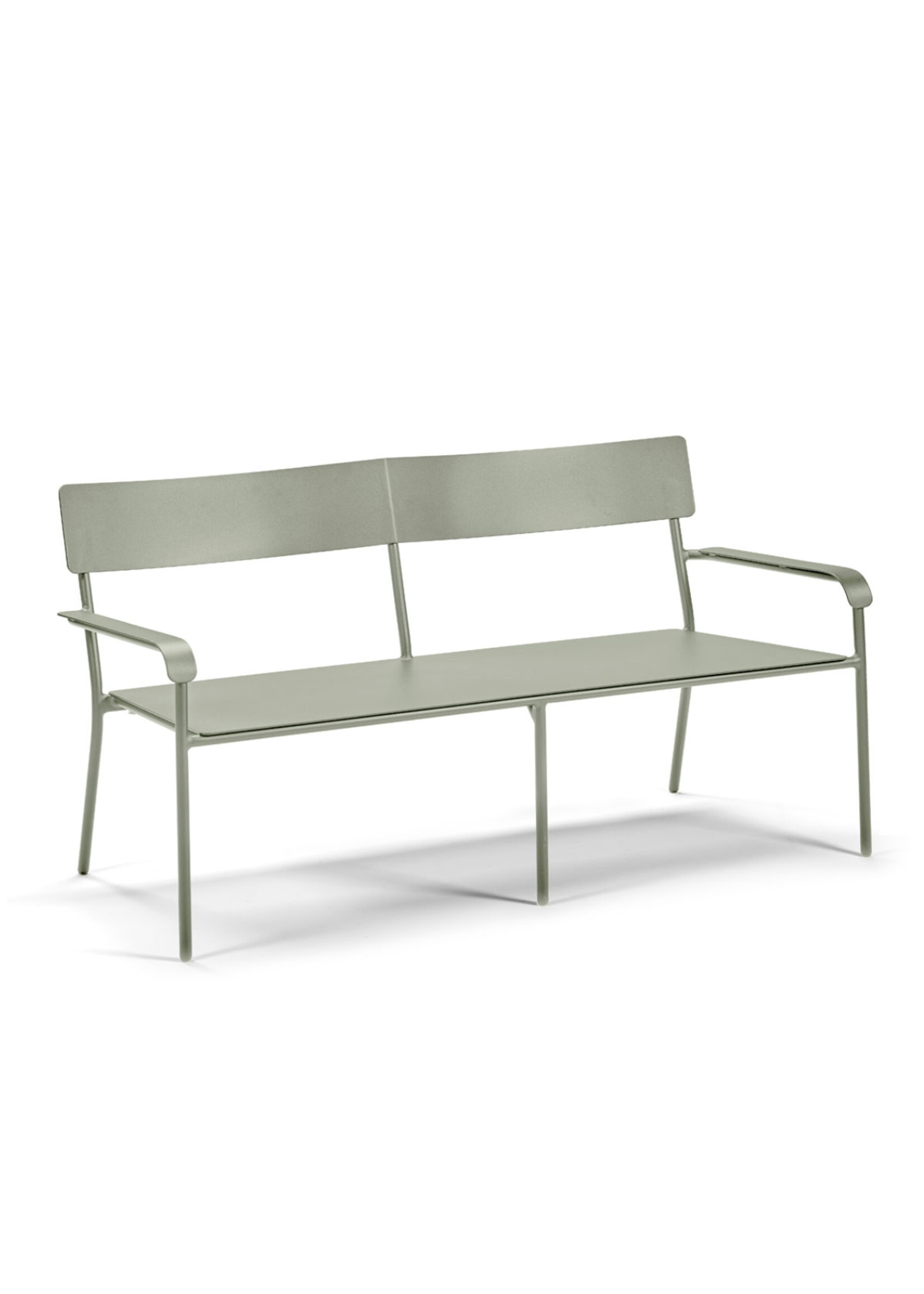 Serax August - Outdoor - Lounge Chair Two-Seat - Eucalyptus Green