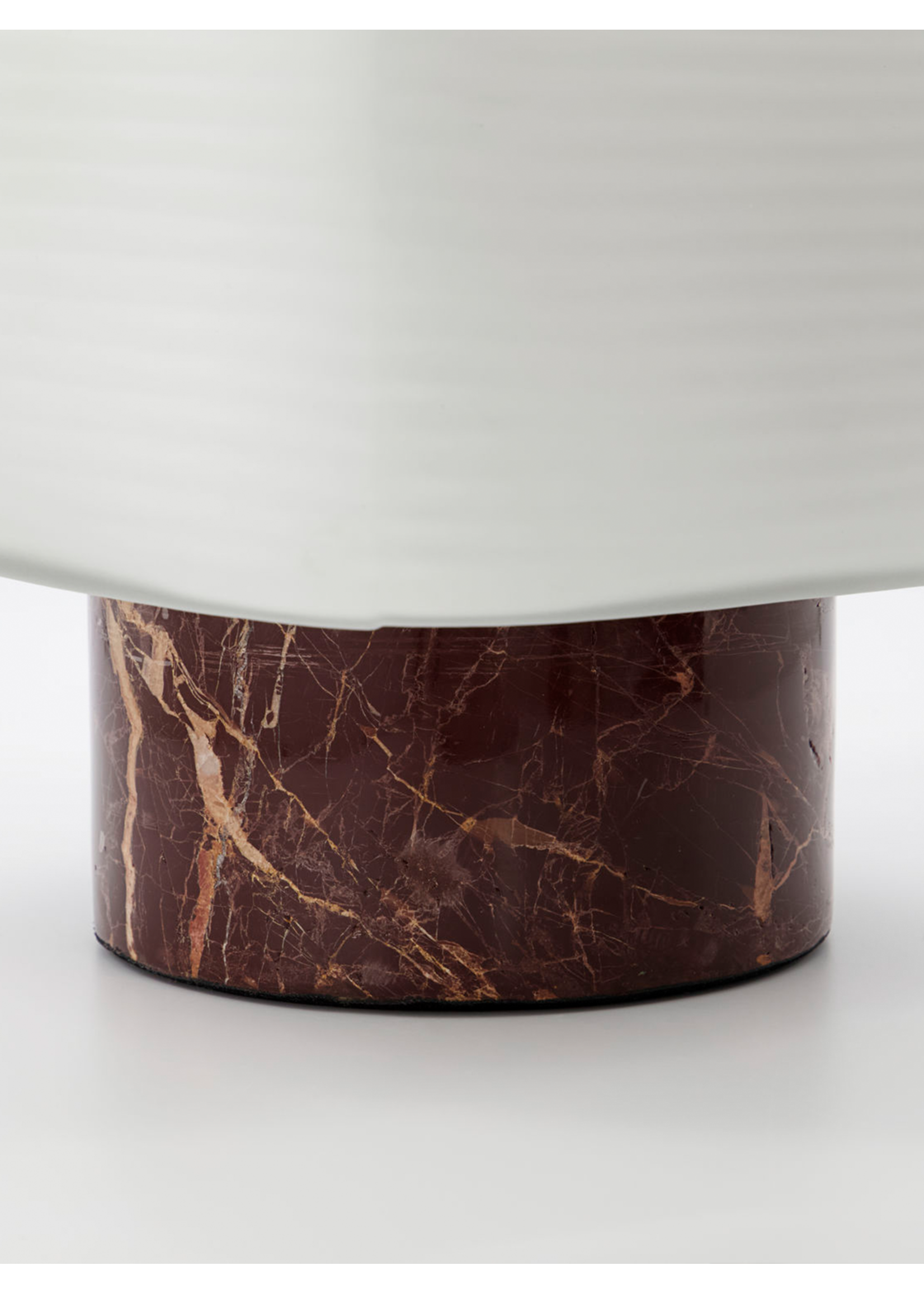 House Doctor Neat Table Lamp Marble Brown