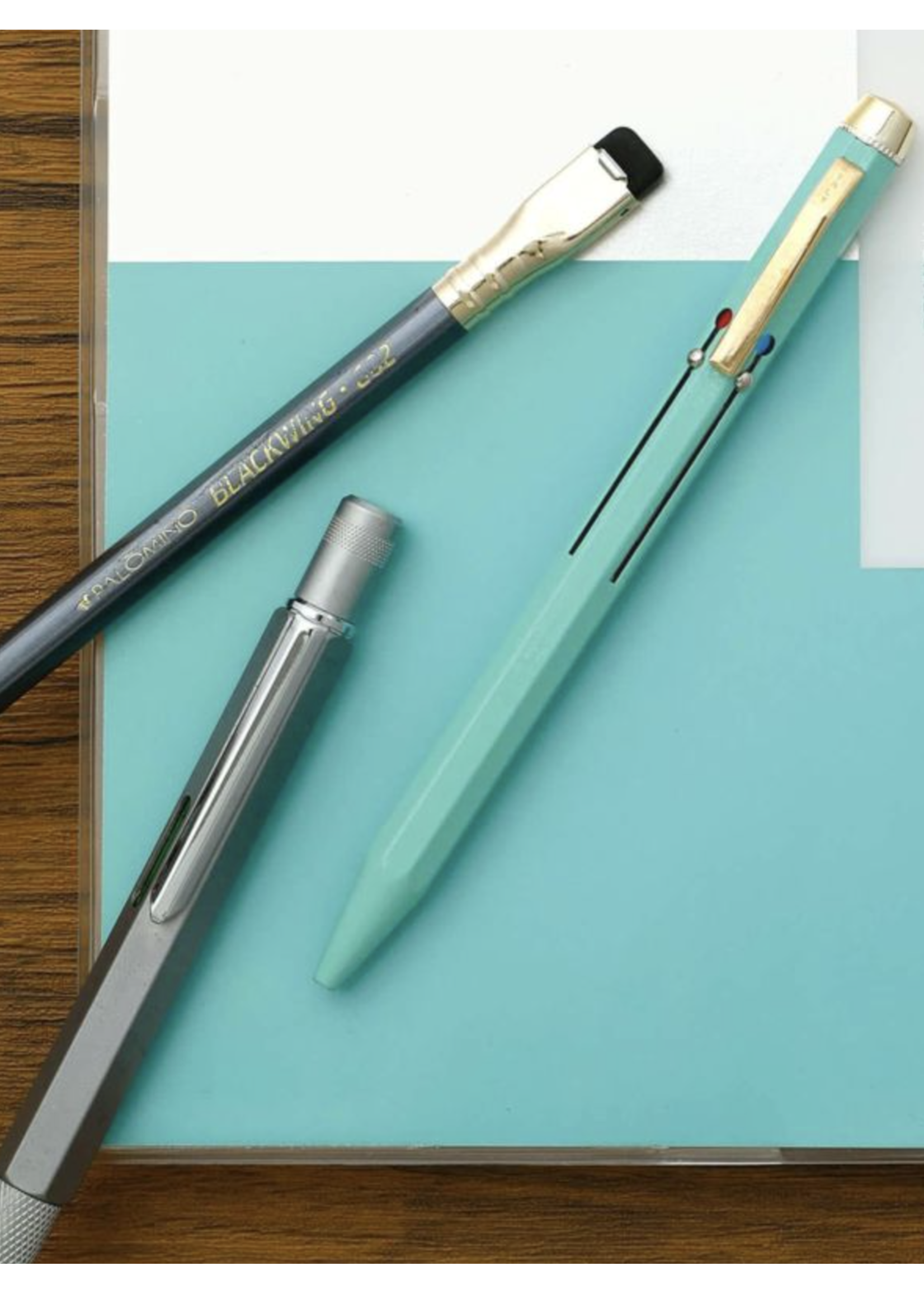 Penco Ballpoint Pen - Silver - 4 Colors