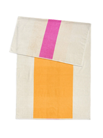 Terry Cotton - Strandlaken - Sunny Yellow/Pink - 90/180