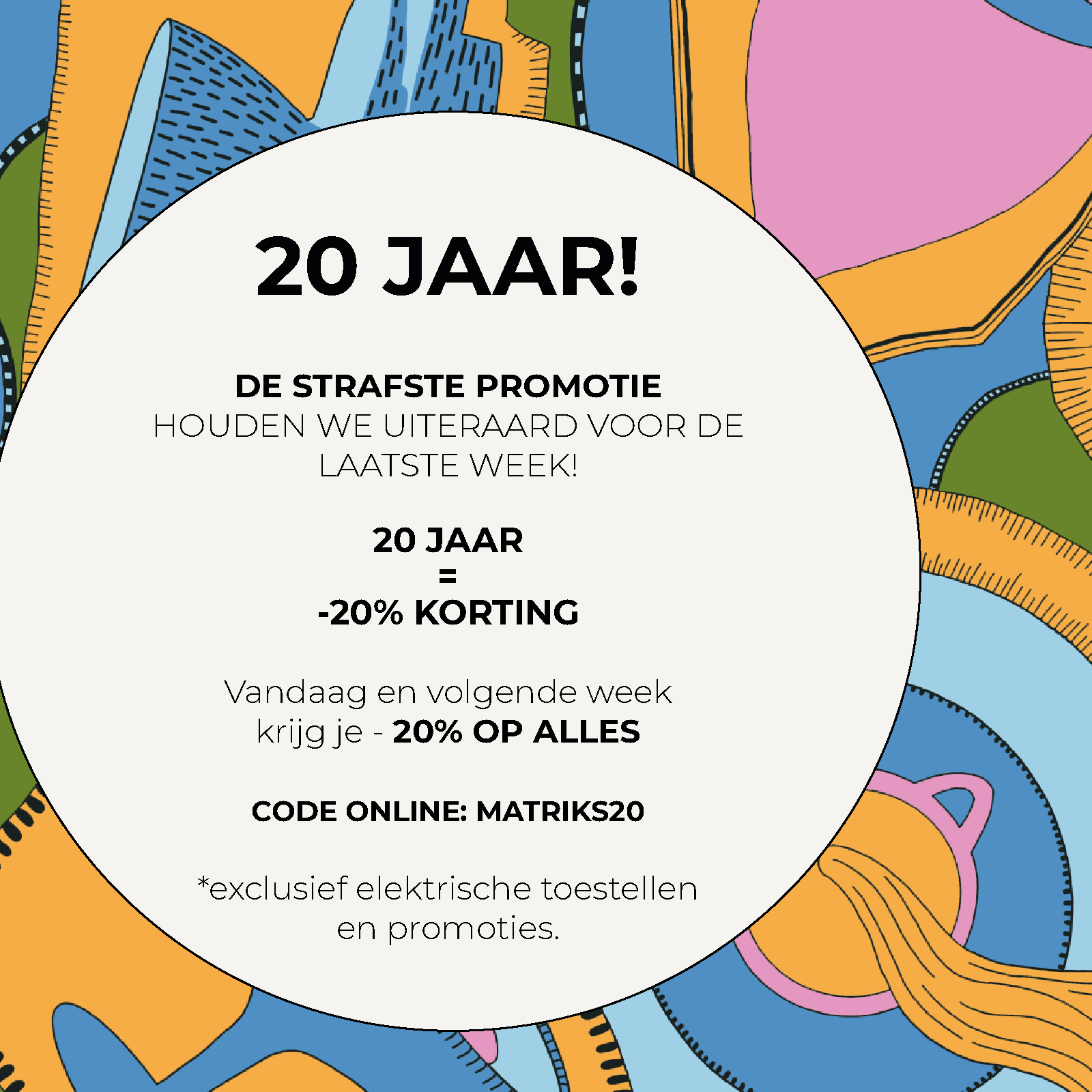 -20% KORTING OP ALLES