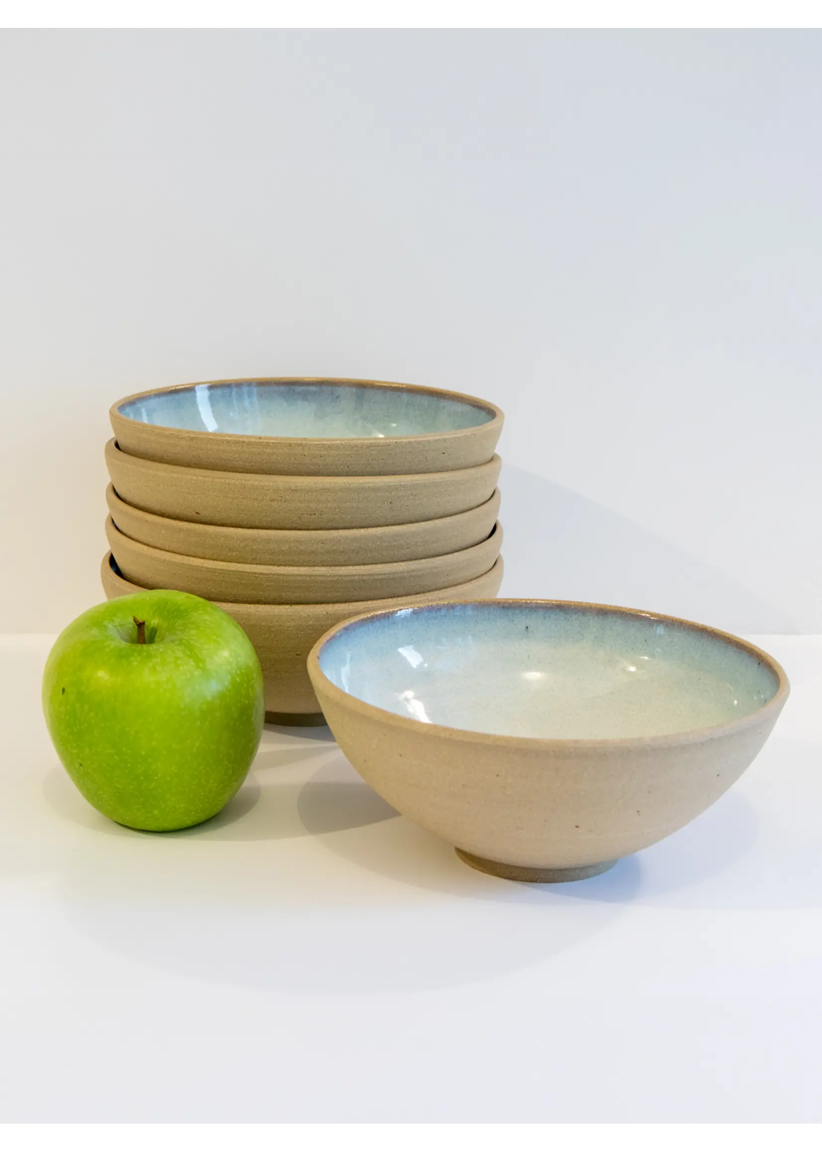 AB Ceramics Handgemaakt - Mini Kom - Geel/Opaal