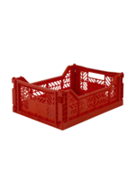 Aykasa Midi - Folding Crate - Red
