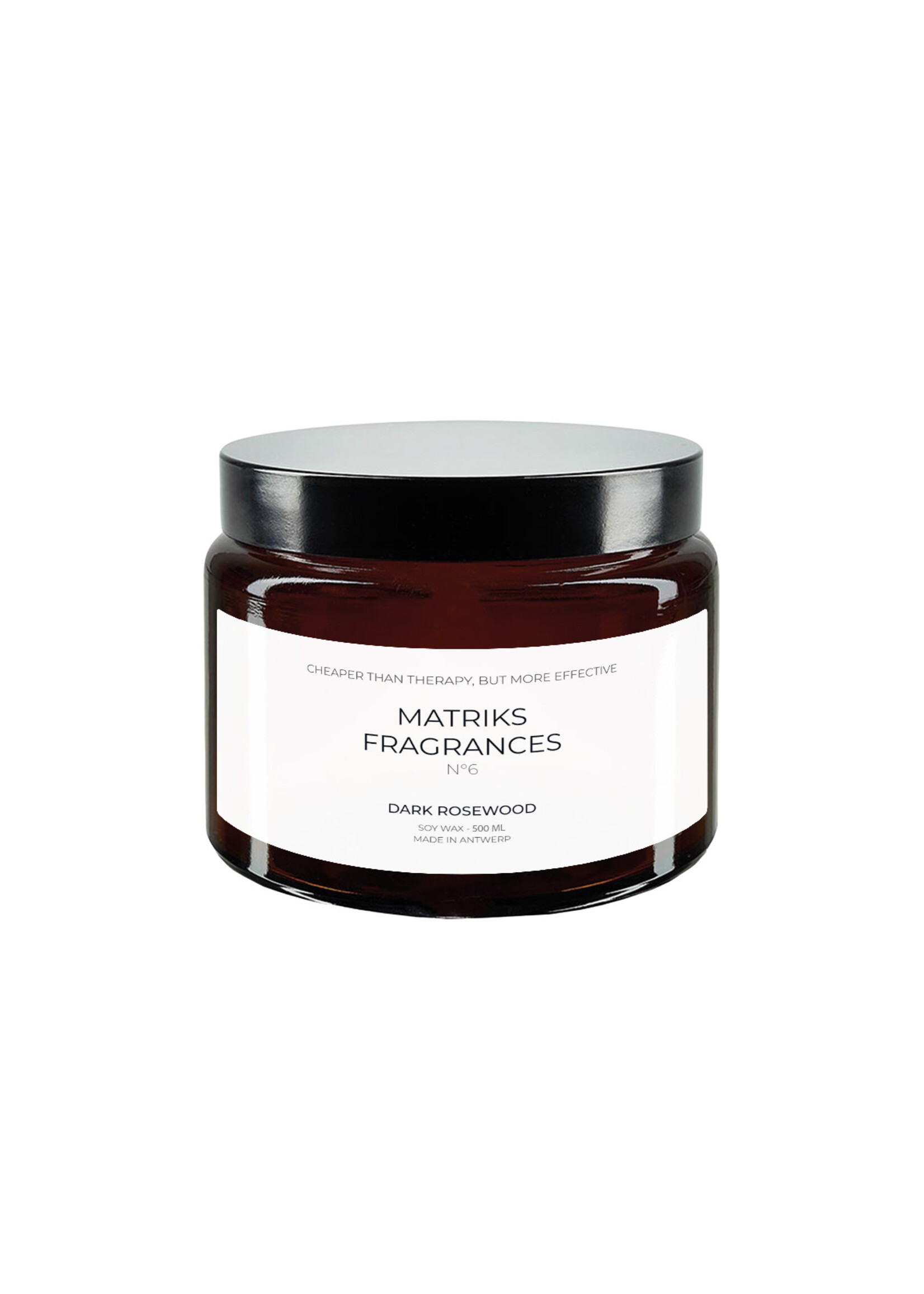 Matriks Fragrances Geurkaars - Dark Rosewood - 500 ml