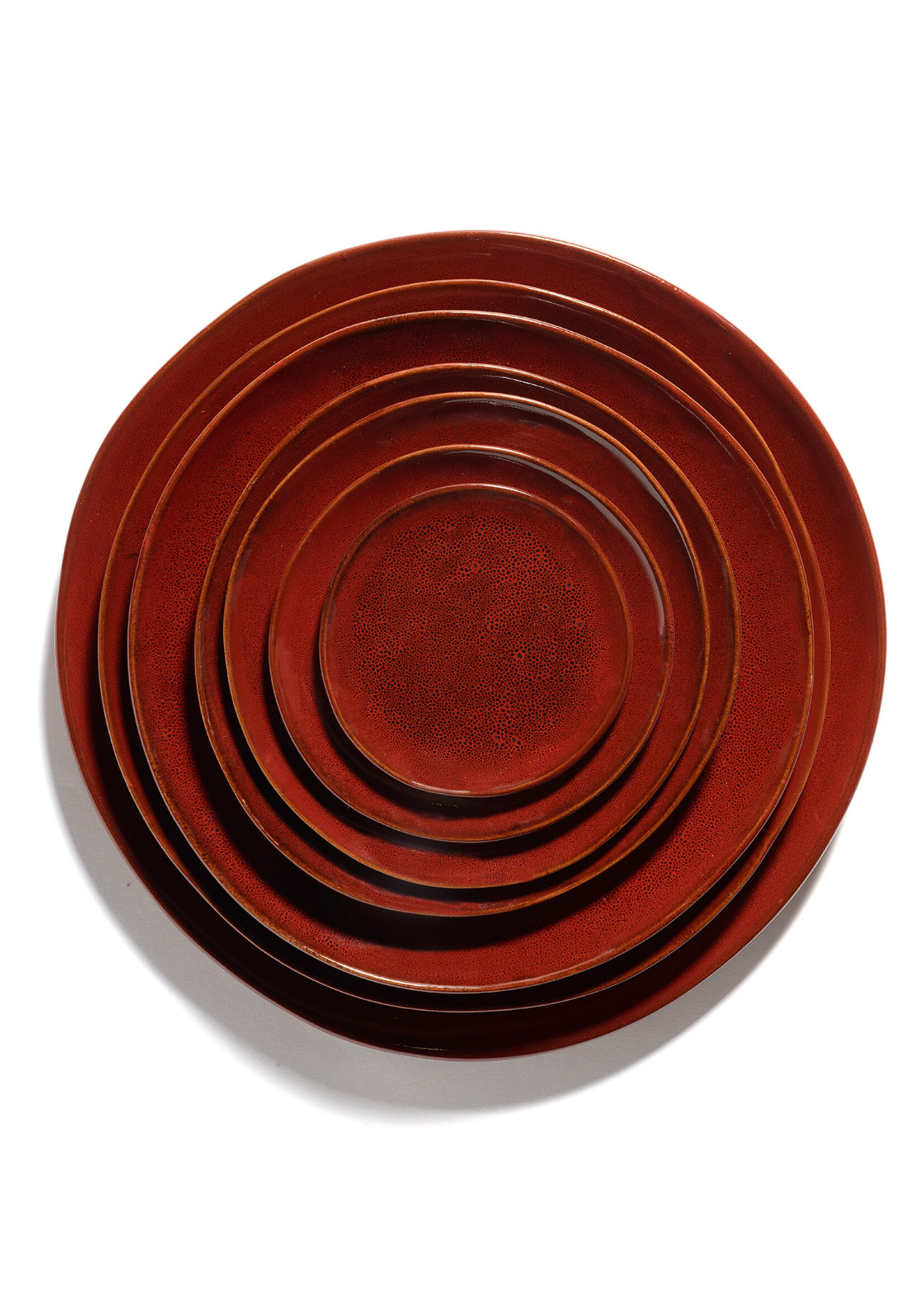 Serax La Mère - Plat Bord - Venetian Red - D11