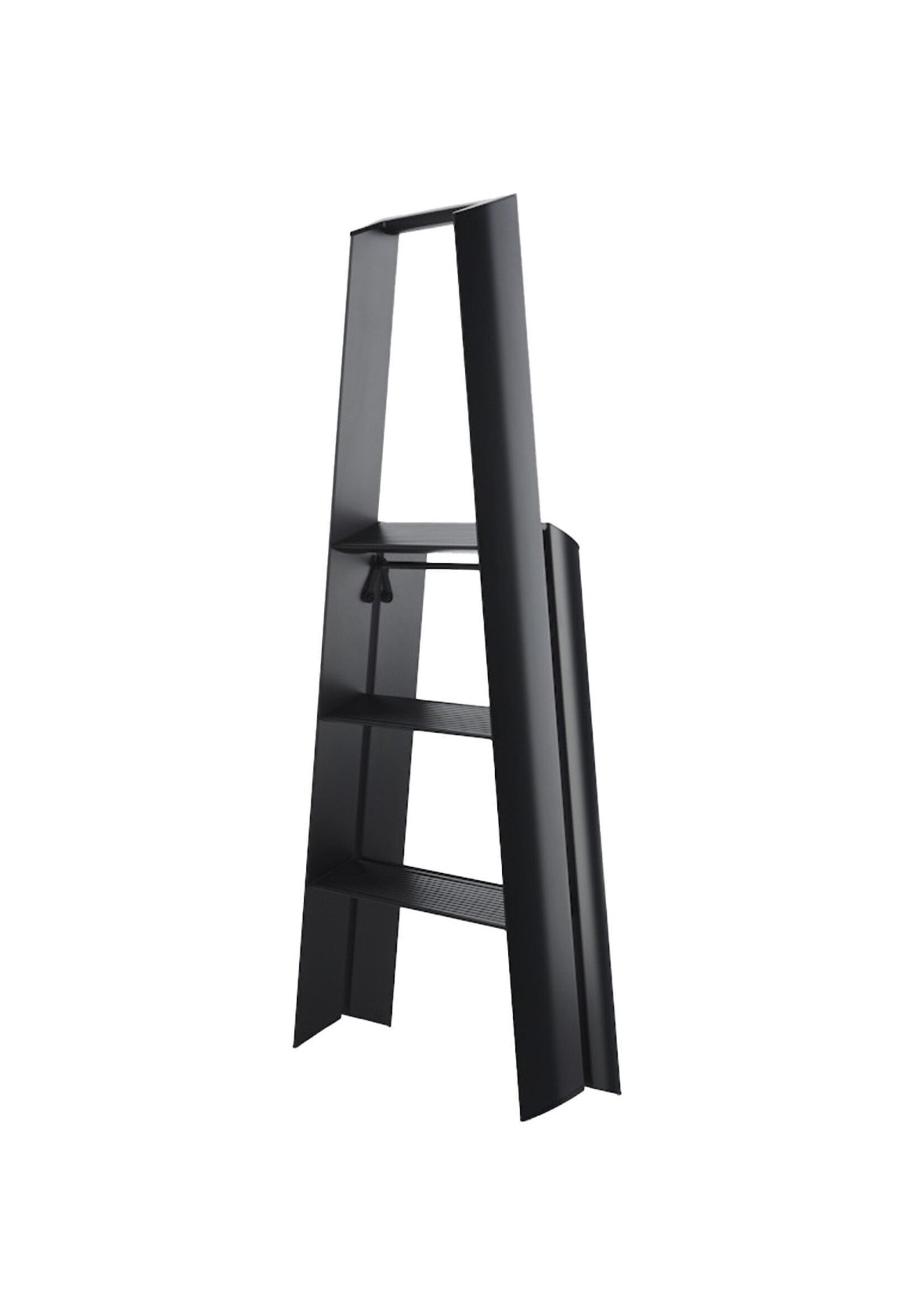 Hasegawa Lucano - Ladder - 3 Step - Zwart - Wide