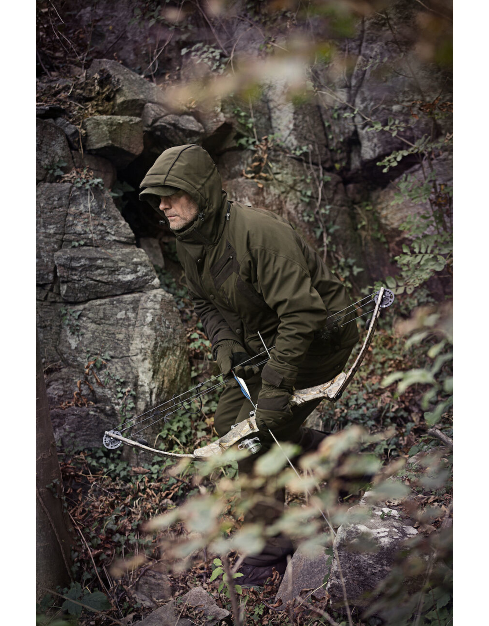 Deerhunter Muflon Jacket Long Art Green Jachthuis Rivierenland