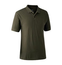 Deerhunter Redding Polo Shirt Bark Green