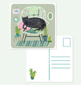Teken-ing Teken-ing - Home black cat kaart