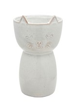 Sass & Belle Sass & Belle - Speckled cat vase