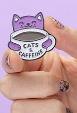Punky Pins Punky Pins - Cats & Caffeine - Pin