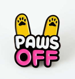 Punky Pins - Paws Off pin