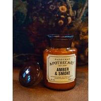 Geurkaars sojawas - Amber & Smoke 226g