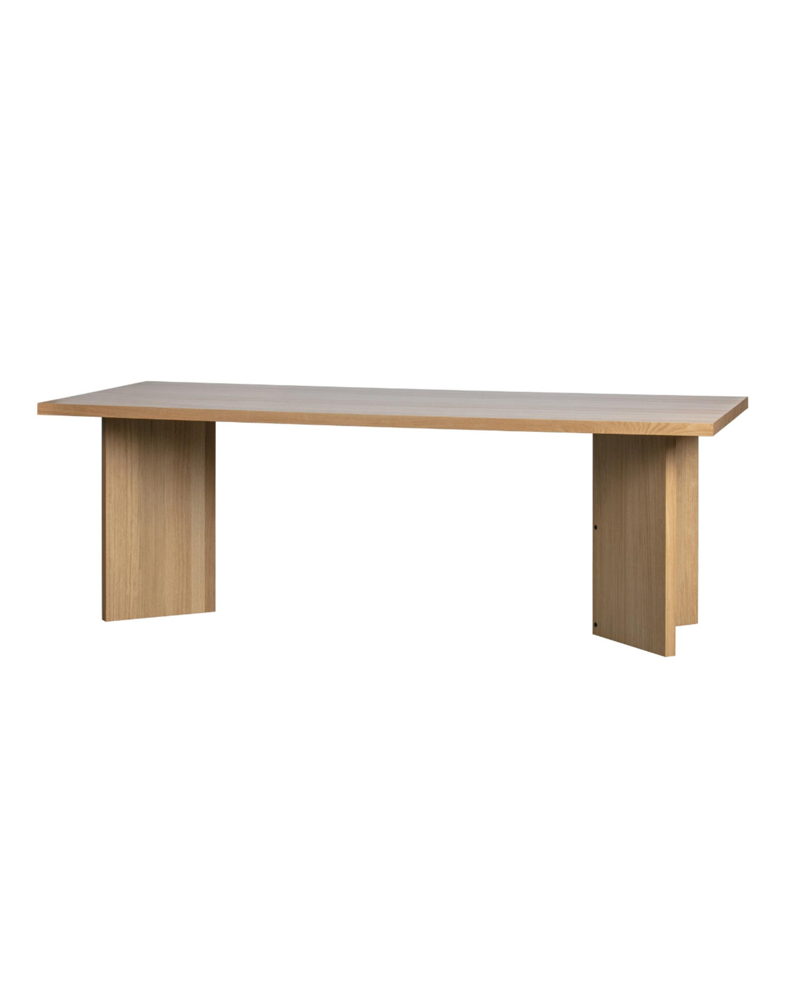 vtwonen Eettafel Angle L220 cm - eikenhout fineer