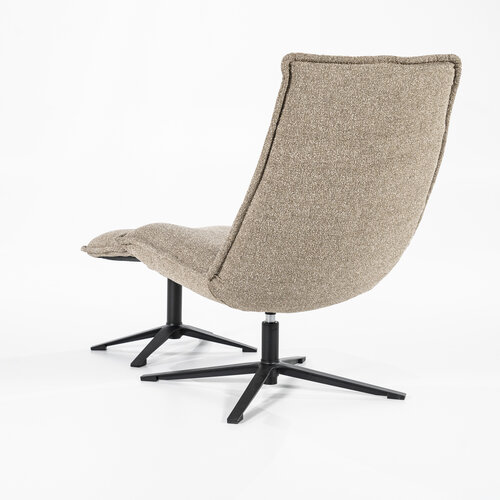 Relax Fauteuil met voetenbank - Beige