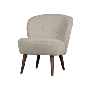 Fauteuil Sara Teddy - off white