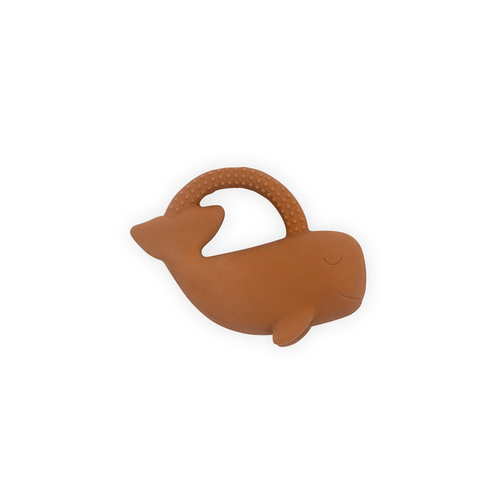 Jollein Bijtring Whale - Caramel Jollein Bijtring Whale - Caramel