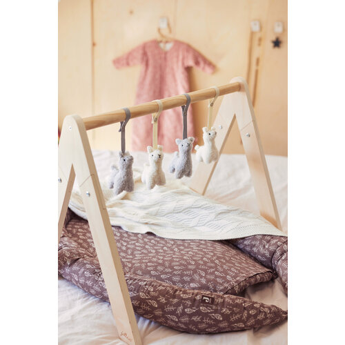 Jollein Babygym Speeltjes - Lama (4 stuks) Jollein Babygym Speeltjes - Lama (4 stuks)
