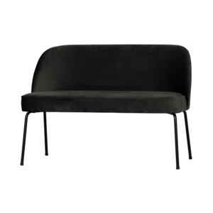 Woood Eetbank vogue velvet - Zwart Woood Eetbank vogue velvet - Zwart
