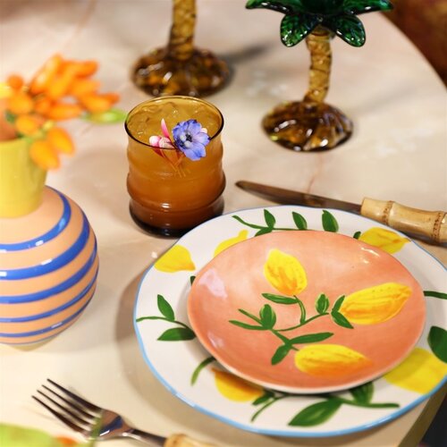 &Klevering Borden Ø 16 (Set van 4) - Lemon